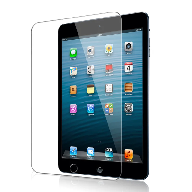 Защитное стекло "Плоское" для iPad mini 4/5 2015/2019