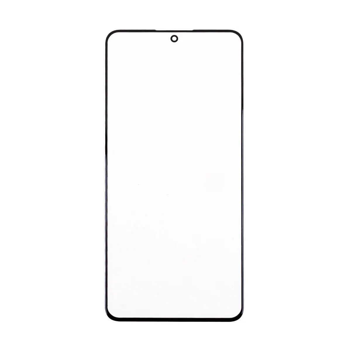 Стекло для переклейки Xiaomi Poco X6 Pro 5G (2311DRK48G) с OCA пленкой Черный - OR (Mitsubishi)