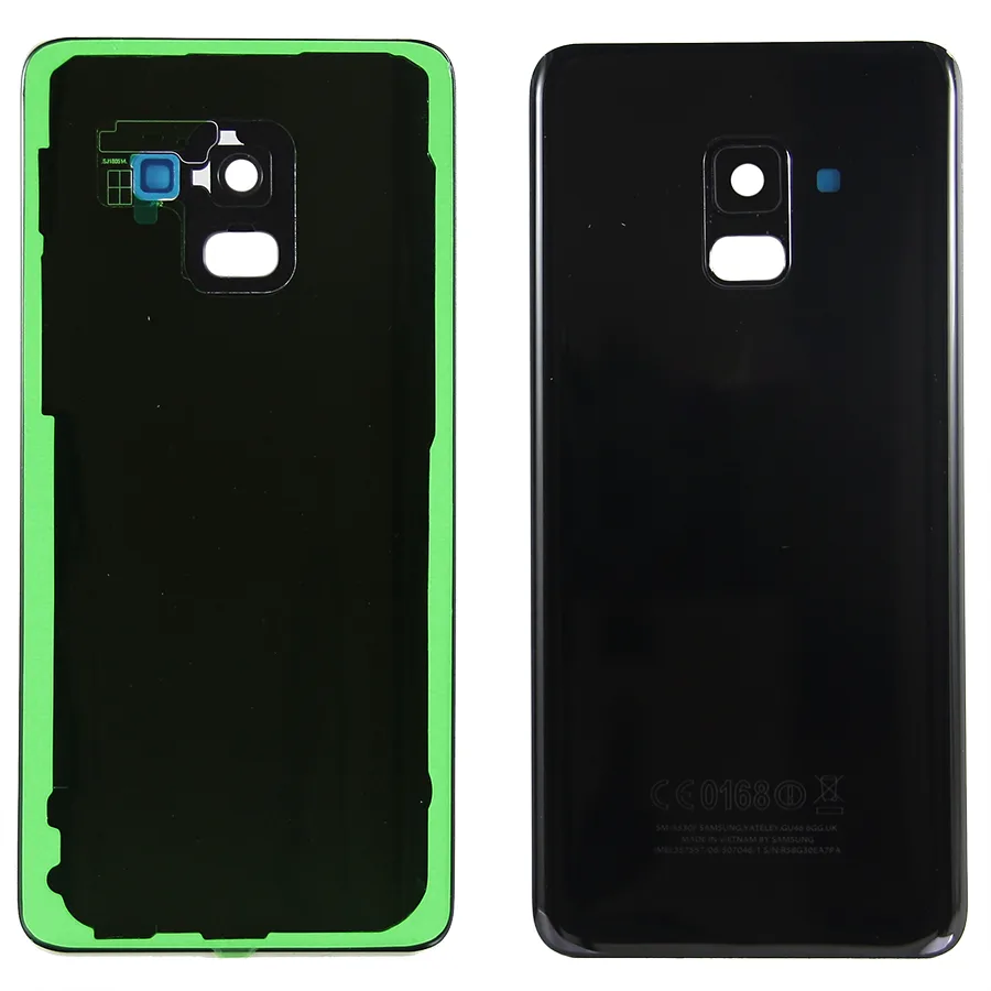 Задняя крышка для Samsung Galaxy A8 2018 (A530F) Черный - Премиум