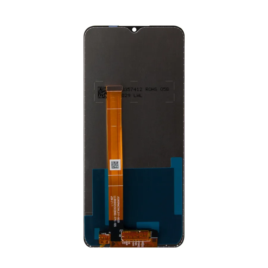 Дисплей для Realme C21Y (RMX3263) в сборе с тачскрином Черный - Оптима