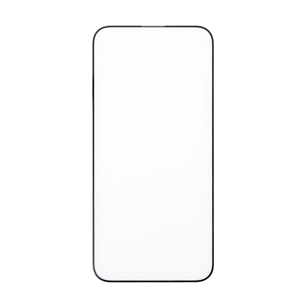 Защитное стекло "Стандарт" для iPhone 15 Pro Max Черный (Полное покрытие)