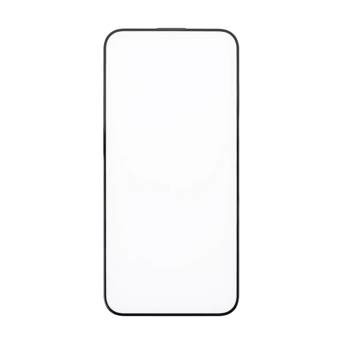 Защитное стекло с сеткой динамика для iPhone 15 Plus Черный
