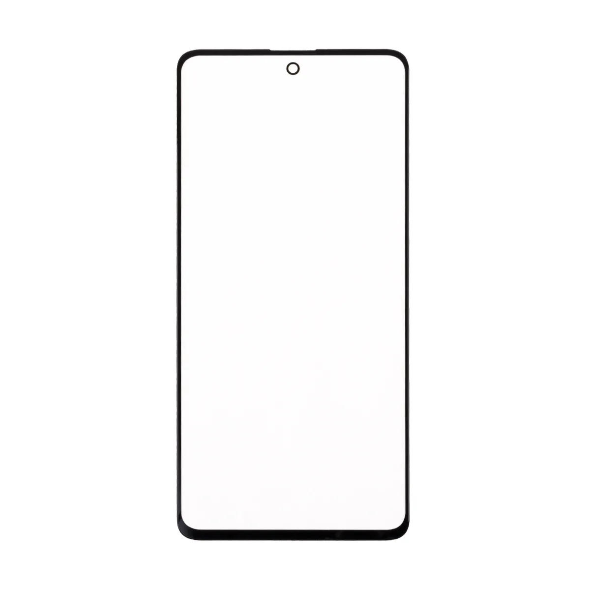 Стекло для переклейки Samsung Galaxy A51/M31s (A515F/M317F) с OCA пленкой Черный - OR (Mitsubishi)