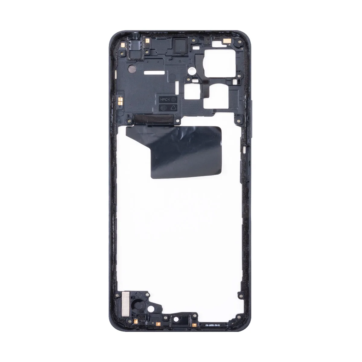 Средняя часть для Xiaomi Redmi Note 12 4G (23021RAA2Y) Черный