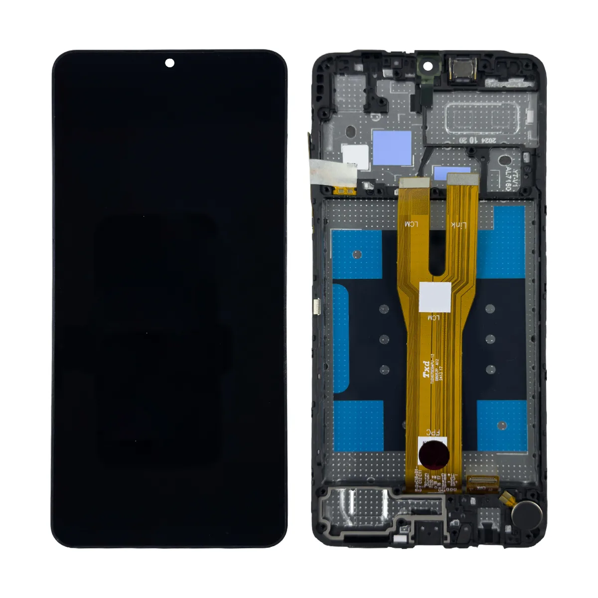 Дисплей для Samsung Galaxy A06 4G (A065F) модуль c рамкой Черный - OR Ref. (SP)