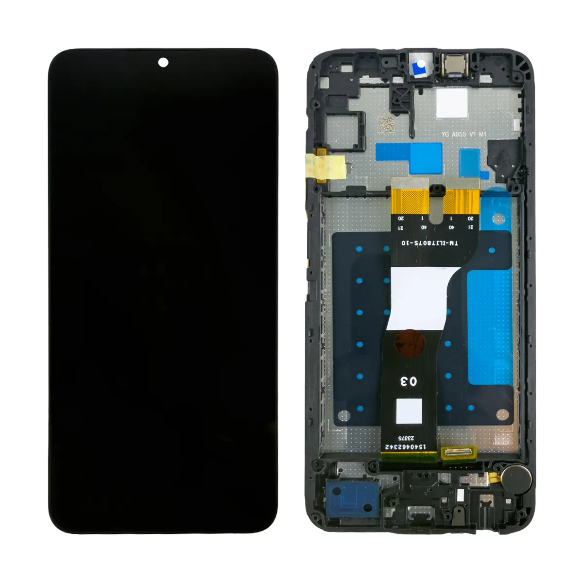 Дисплей для Samsung Galaxy A05s (A057F) модуль c рамкой Черный - OR Ref. (SP)