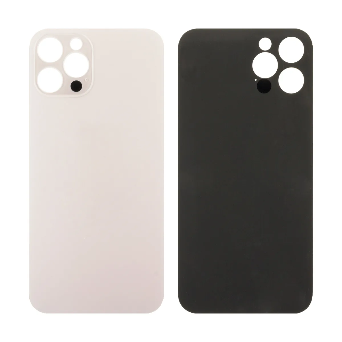 Задняя крышка для iPhone 12 Pro (A2407) Золото (стекло, широкий вырез под камеру, логотип)