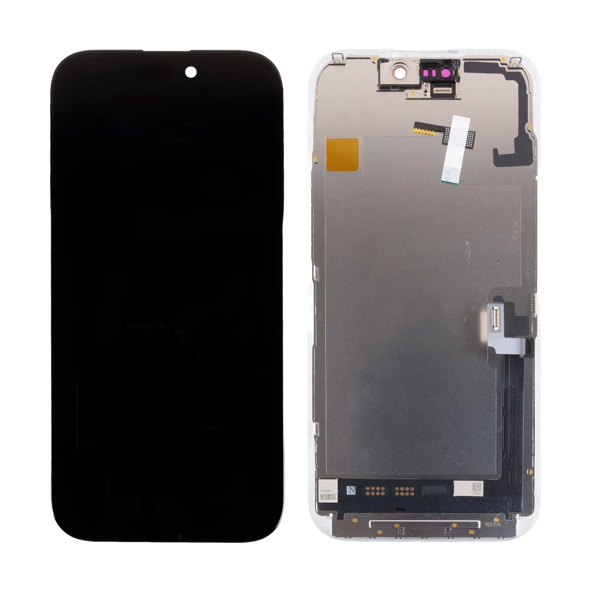 Дисплей для iPhone 17 (A3520) в сборе с тачскрином Черный - (Soft OLED, Full HD, 120 Гц) (площадка п