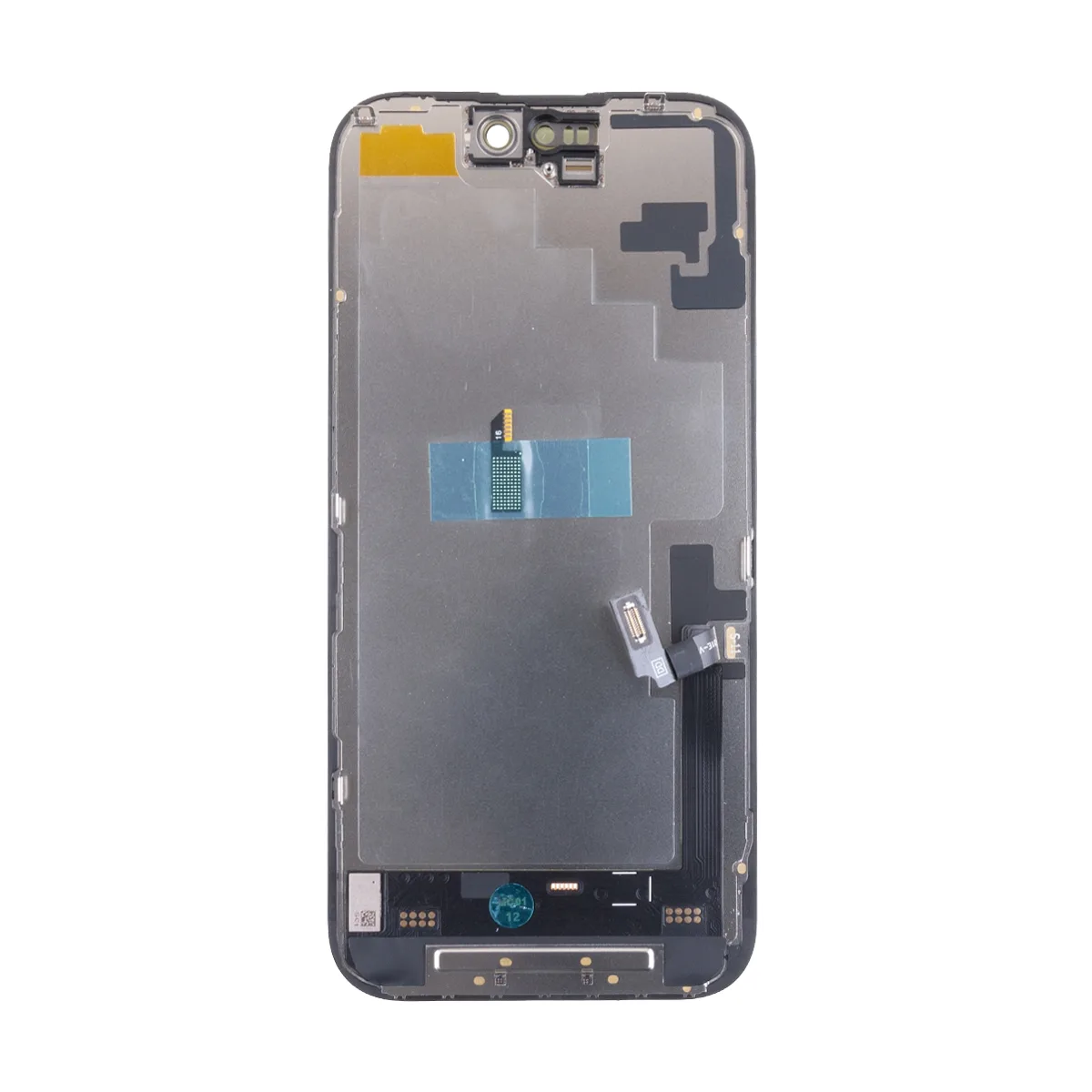 Дисплей для iPhone 16 (A3287) в сборе с тачскрином Черный - DD (Soft OLED, Full HD) (площадка под IC