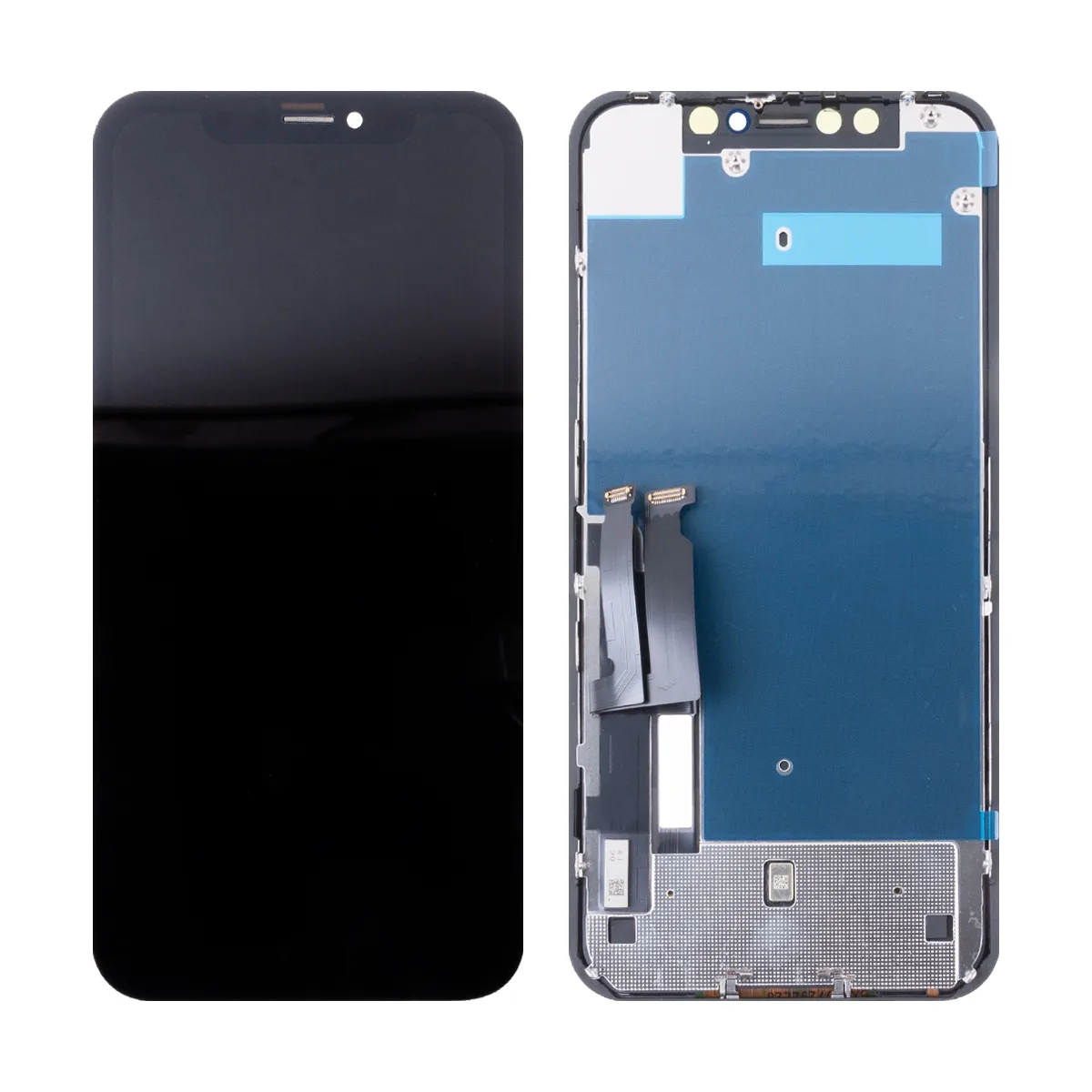 Дисплей для iPhone Xr, совместимый с корпусом iPhone 13/14/15 в сборе с тачскрином Черный - Оптима