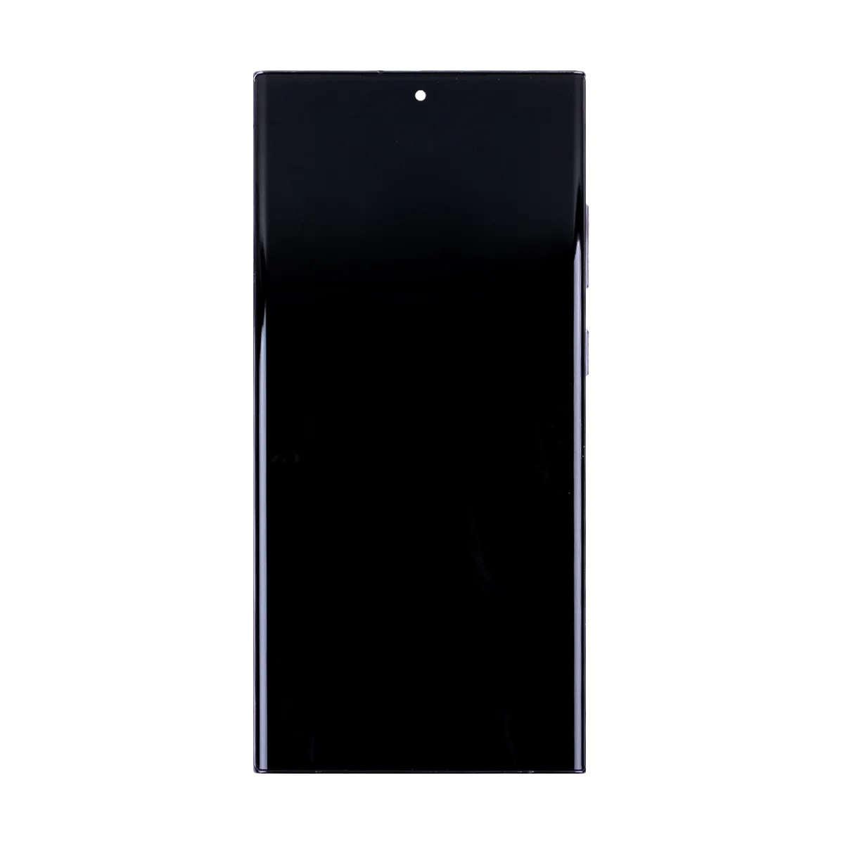 Дисплей для Samsung Galaxy S23 Ultra (S918B) модуль с рамкой Черный - (OLED)