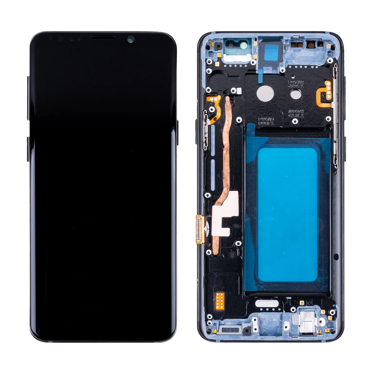 Дисплей для Samsung Galaxy S9 (G960F) модуль с рамкой Черный - (In-Cell)