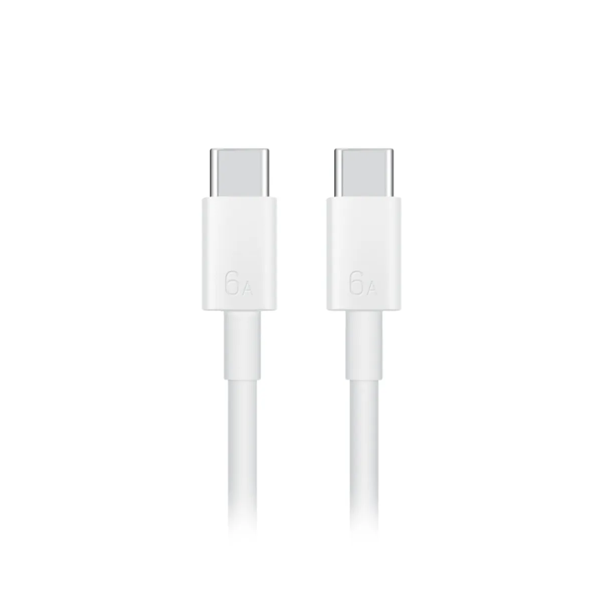 Кабель Type-C - Type-C Huawei (6A, 88W, чип SuperCharger) Белый - OR