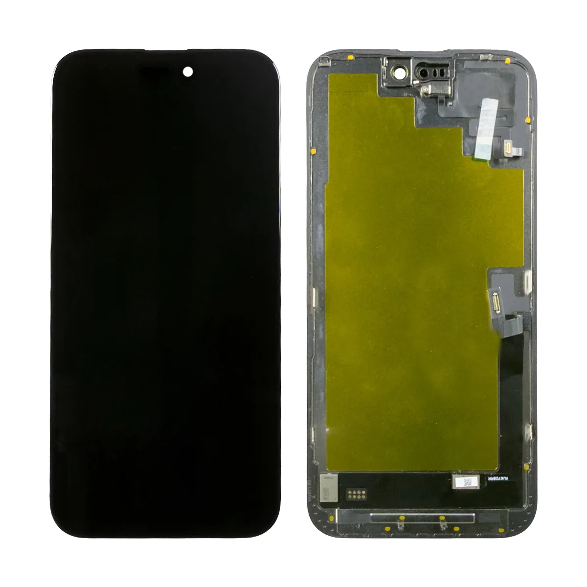 Дисплей для iPhone 16 Plus (A3290) в сборе с тачскрином Черный - (Soft OLED, Full HD) (с верификацие