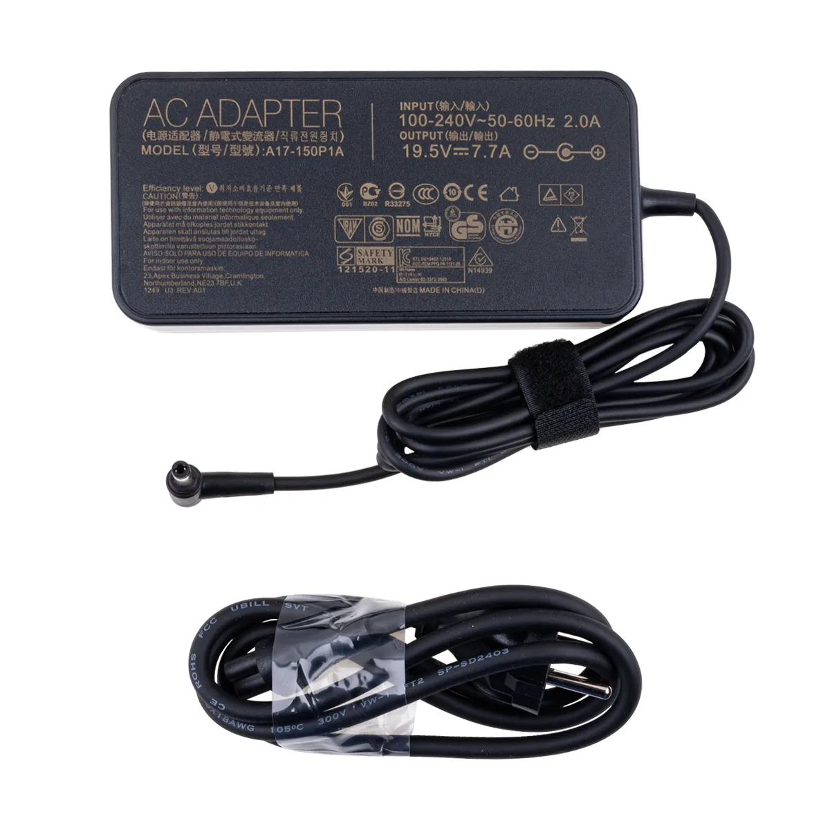 Блок питания (сетевой адаптер) для ноутбука Asus 19,5V, 7,7A, 150W (5,5?2,5)