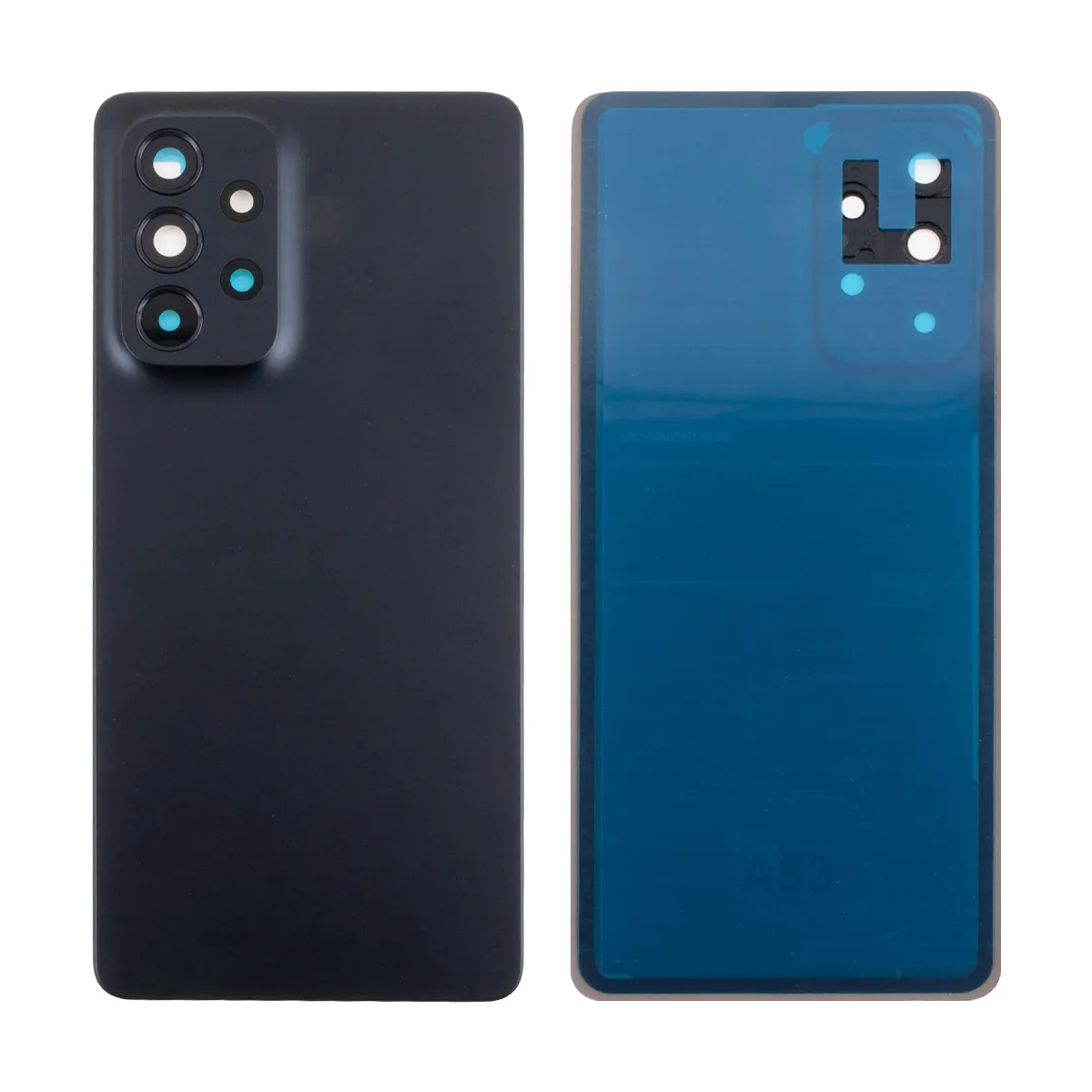 Задняя крышка для Samsung Galaxy A53 5G (A536B) Черный - Премиум