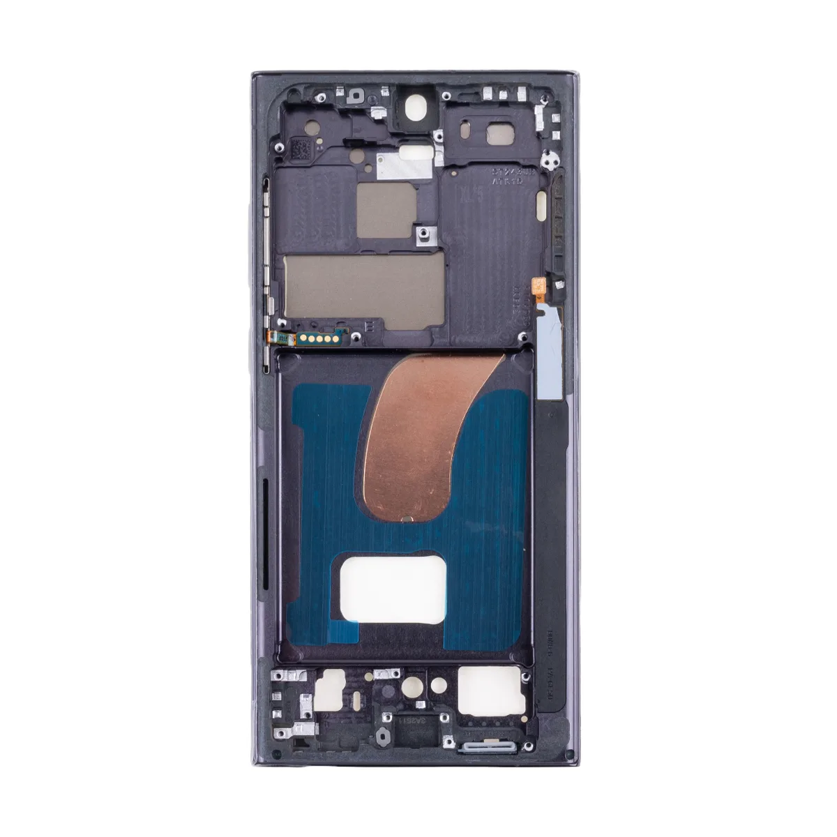 Рамка дисплея для Samsung Galaxy S23 Ultra (S918B) Черный (возможен дефект ЛКП)