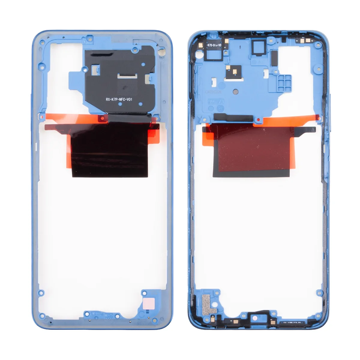 Средняя часть для Xiaomi Poco M4 Pro 4G (2201117PG) Синий