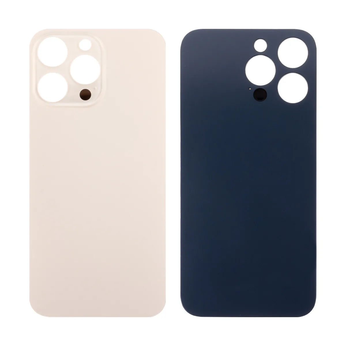 Задняя крышка для iPhone 14 Pro (A2891) Золото (стекло, монолит, широкий вырез под камеру, логотип)
