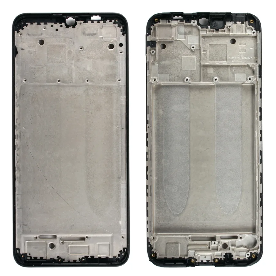 Рамка дисплея для Xiaomi Redmi 9A/9C/10A (M2006C3LG/M2006C3MNG/220233L2G) Черный (возможен дефект ЛК