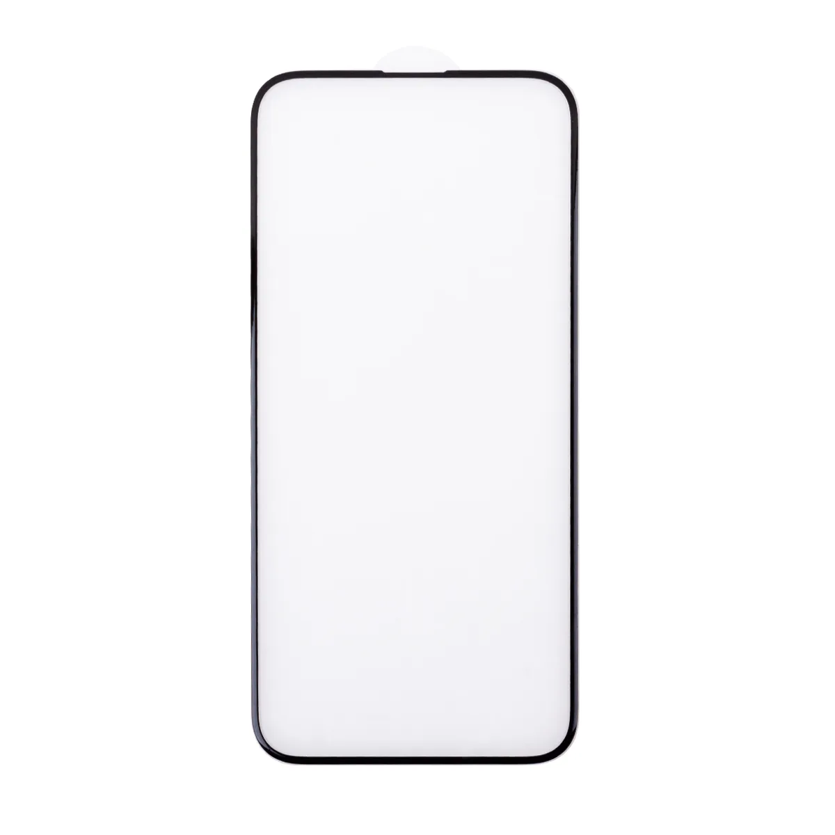 Защитное стекло "Премиум" для iPhone 15 Plus Черный (Закалённое+, полное покрытие)