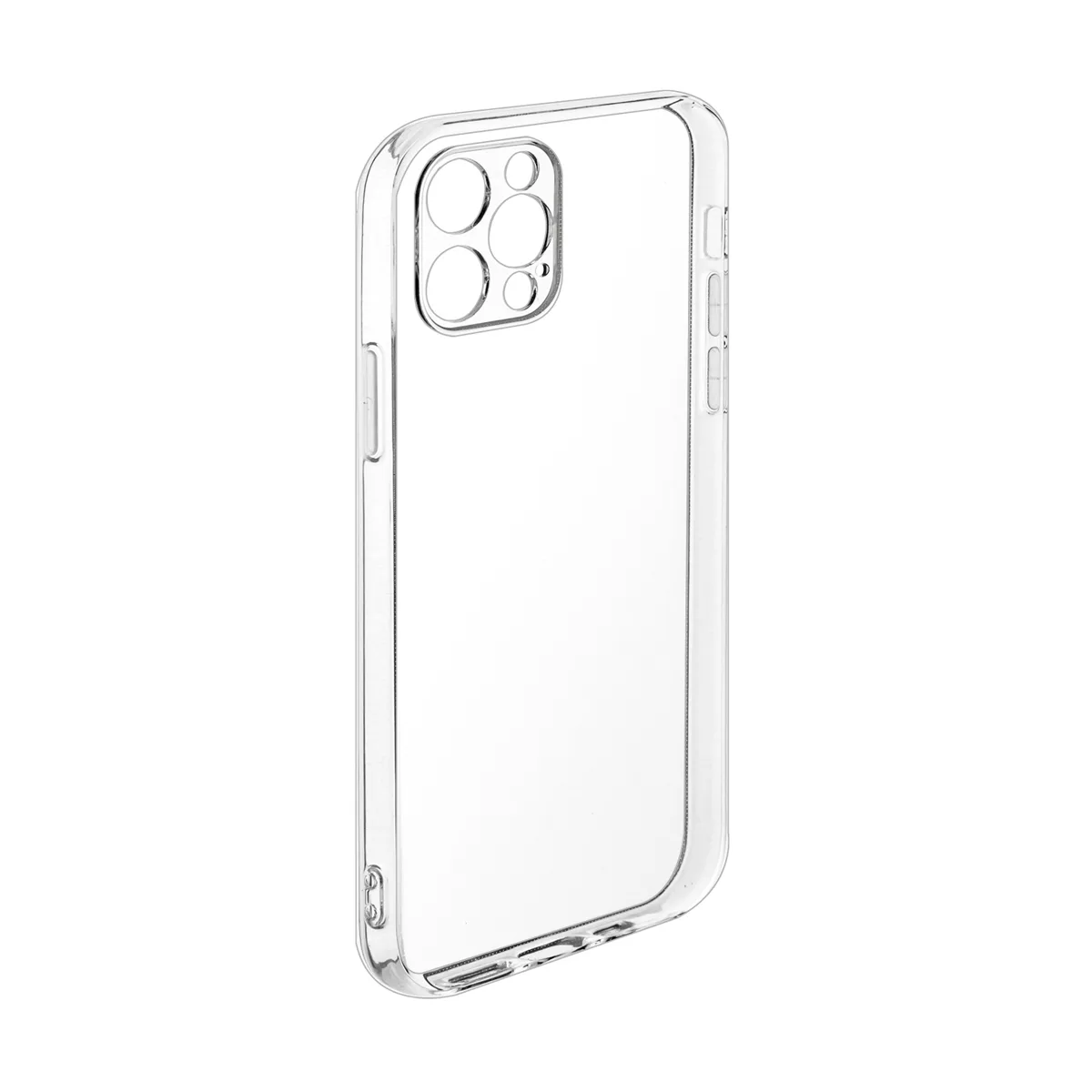 Чехол-накладка для iPhone 12 Pro (с защитой камеры, прозрачный)
