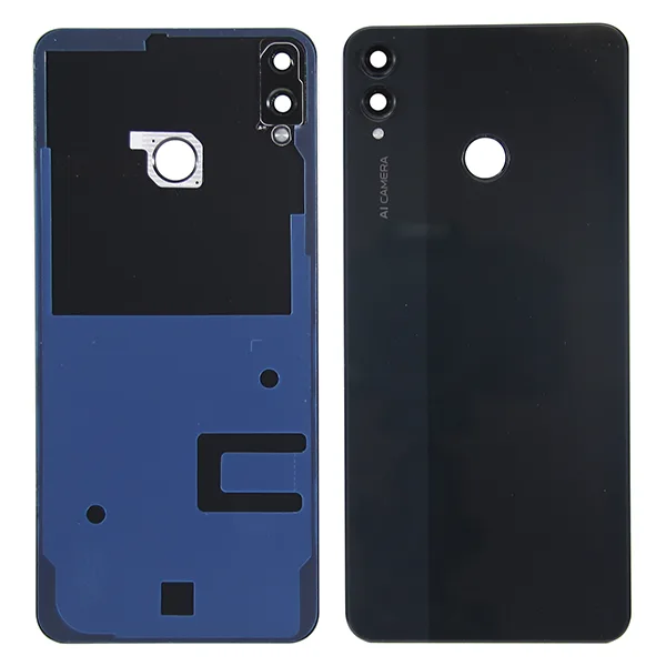 Задняя крышка для Huawei Honor 8X (JSN-L21) Черный - Премиум