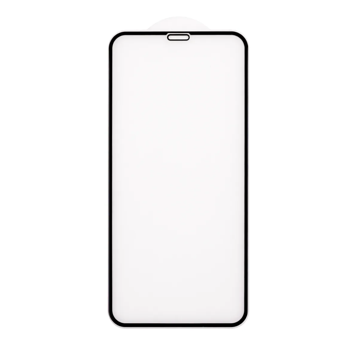 Защитное стекло "Матовое" для iPhone X/Xs/11 Pro Черный (Закалённое, полное покрытие)