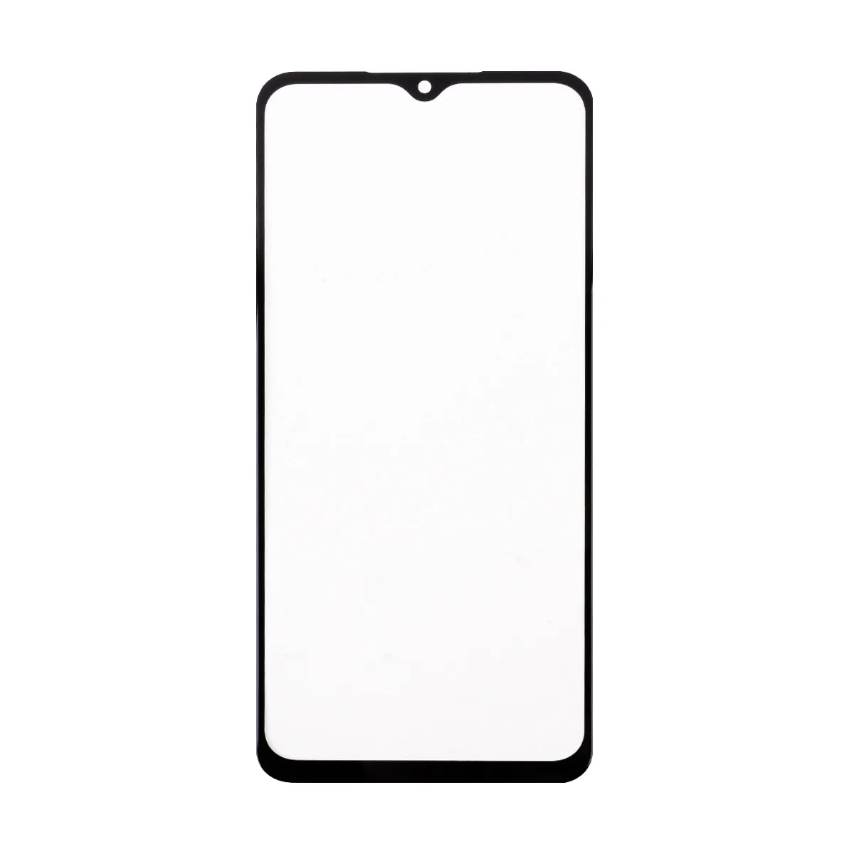 Стекло для переклейки Samsung Galaxy A13 (A135F/A137F) с OCA пленкой Черный - OR (Mitsubishi)