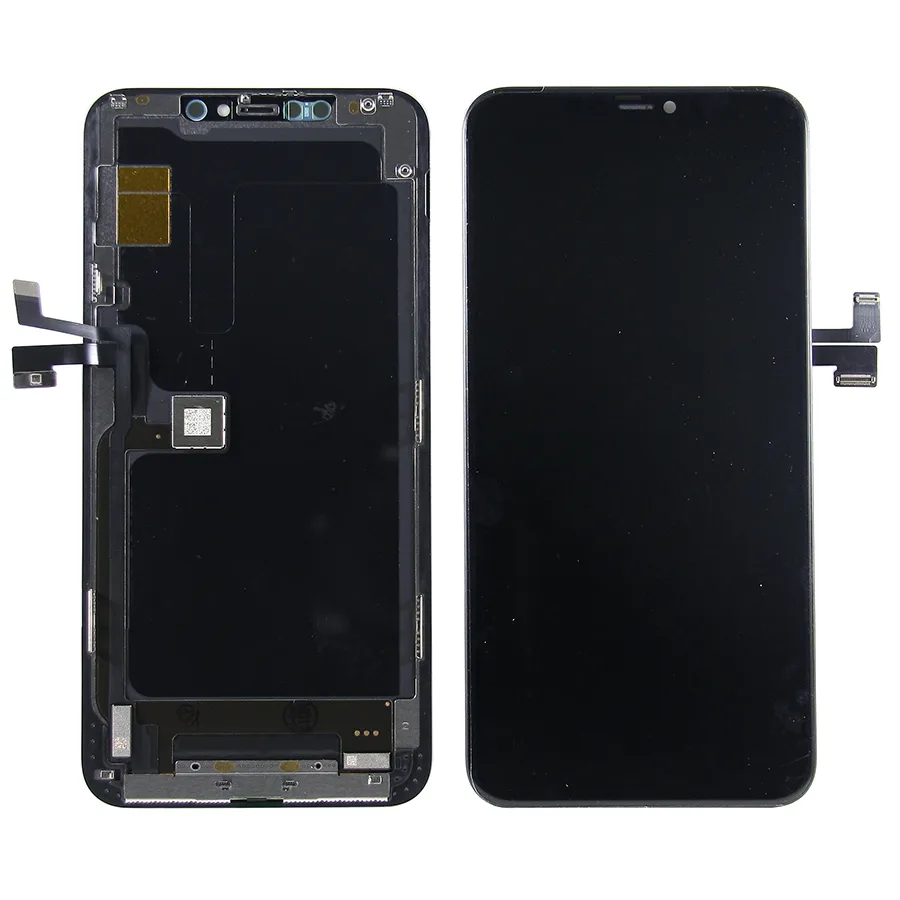 Дисплей для iPhone 11 Pro Max (A2218) в сборе с тачскрином Черный - OR100 (Снятый, без ремонта)