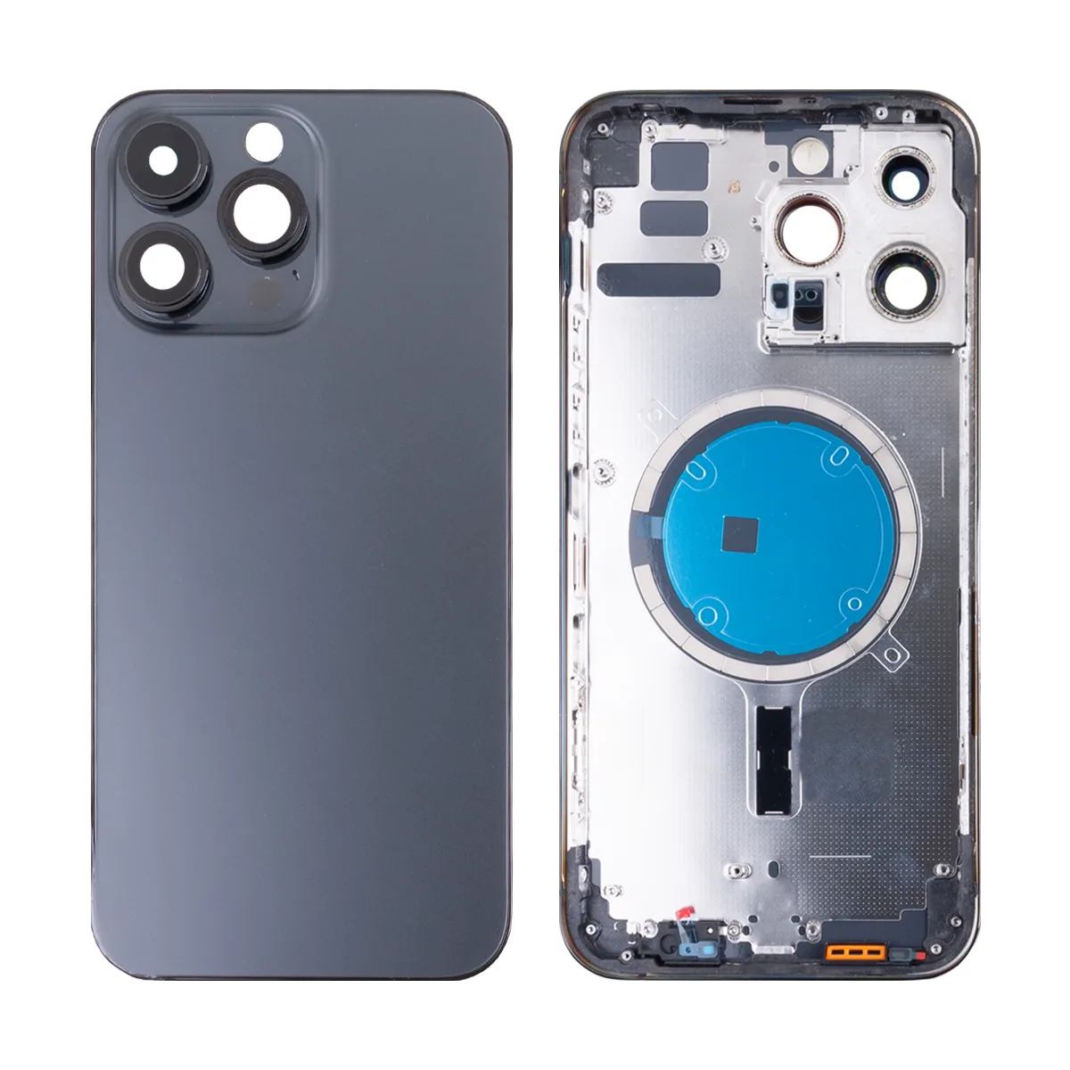 Корпус для iPhone 14 Pro Max (A2895) (1 Sim) Черный - Премиум
