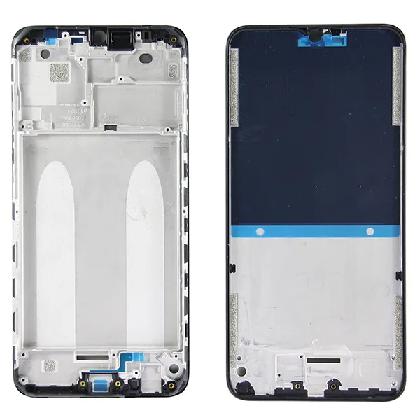 Рамка дисплея для Xiaomi Redmi 8/8A (M1908C3IC/M1908C3KI) Черный (возможен дефект ЛКП)