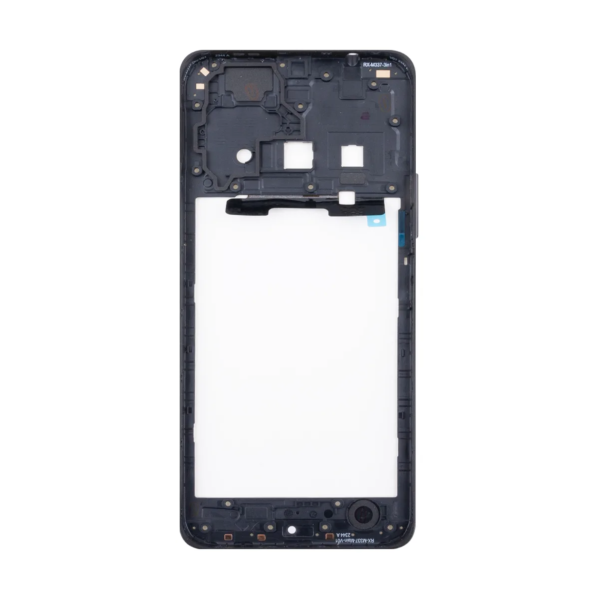 Средняя часть для Xiaomi Redmi A3/A3x/Poco C61 (23129RN51X/24048RN6CG/2312BPC51X) Черный