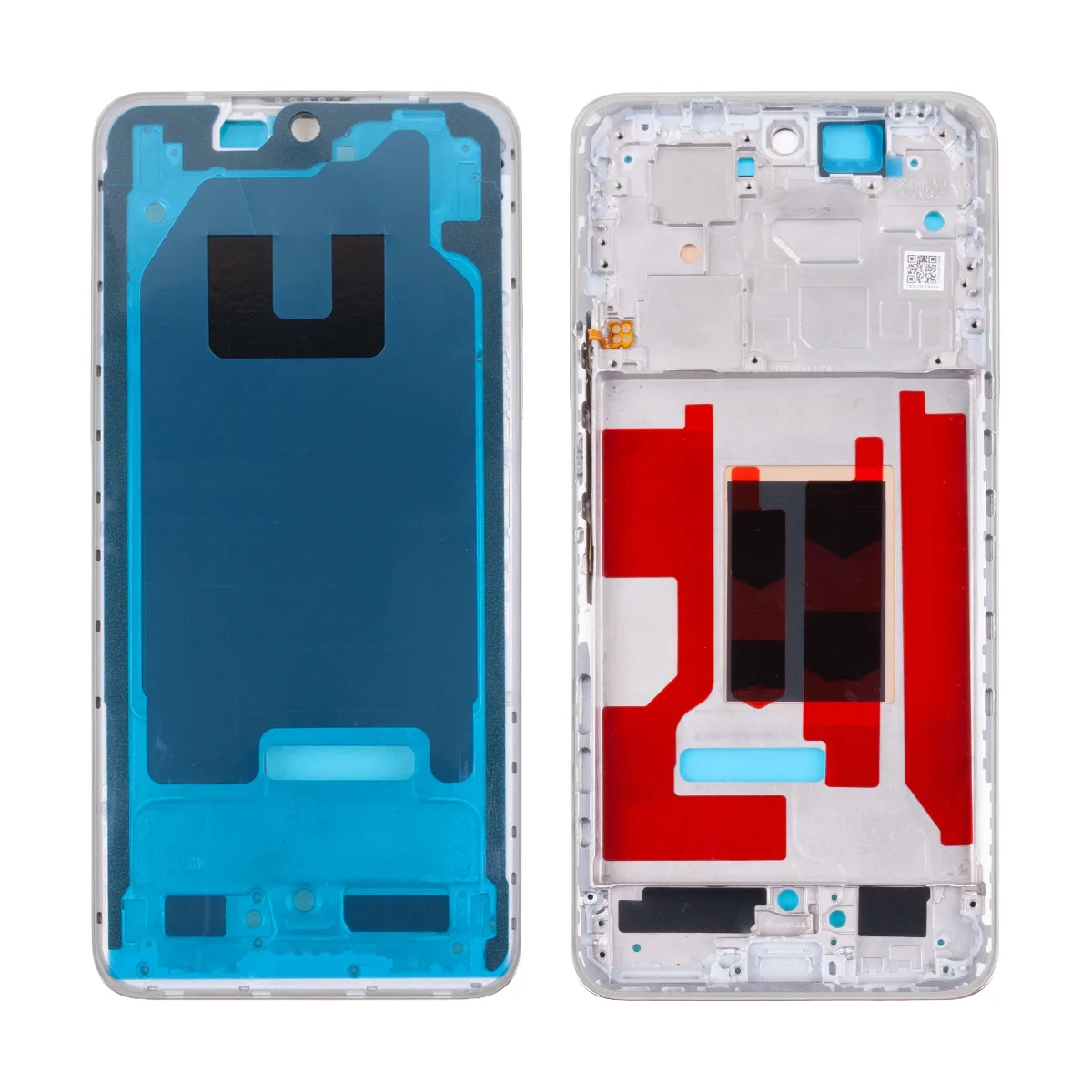 Рамка дисплея для Huawei Honor 200 (ELI-AN00) Серебро (возможен дефект ЛКП)