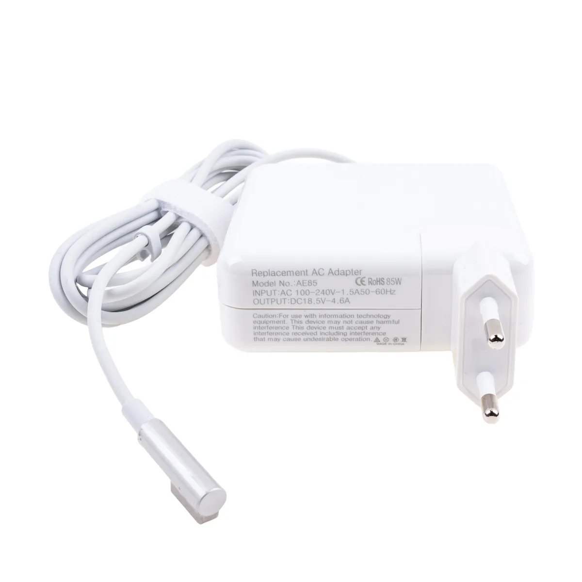 Блок питания (сетевой адаптер) для ноутбука Apple 18,5V, 4,6A, 85W (MagSafe L-form)