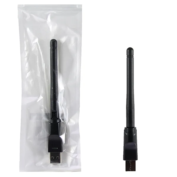 USB Wi-Fi адаптер (2,4 GHz) (тех.упак.) Черный