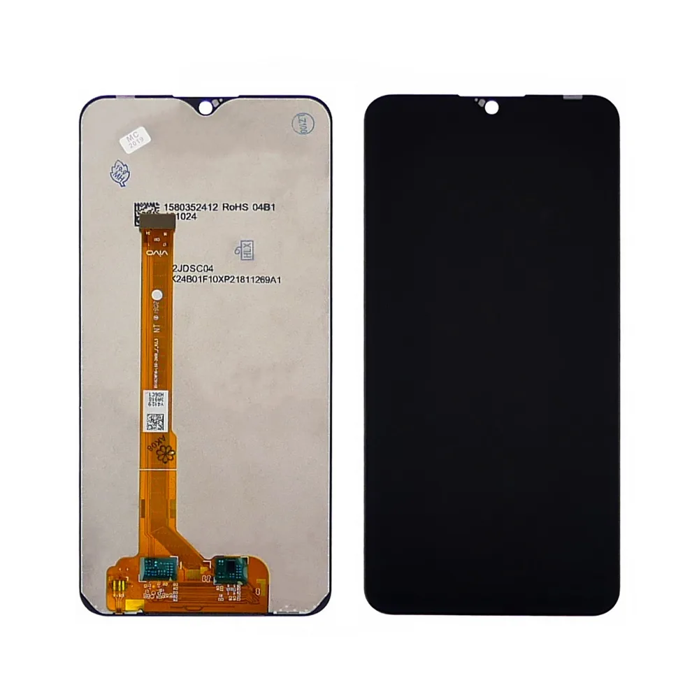 Дисплей для Vivo Y91C/Y91/Y93/Y1s/Y93 Lite (1820/2015/1815) в сборе с тачскрином Черный - Оптима