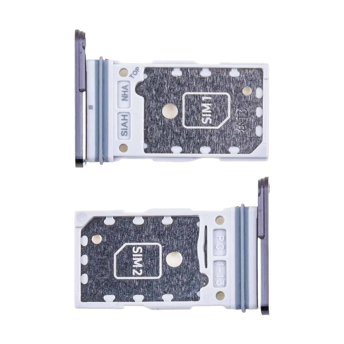 Держатель SIM для Samsung Galaxy S23 Ultra (S918B) Черный