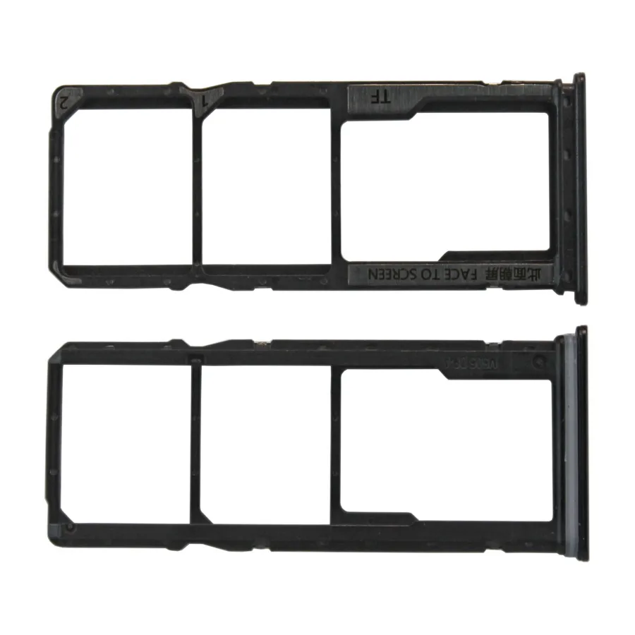 Держатель SIM для Xiaomi Redmi 9A/9C (M2006C3LG/M2006C3MNG) Серый