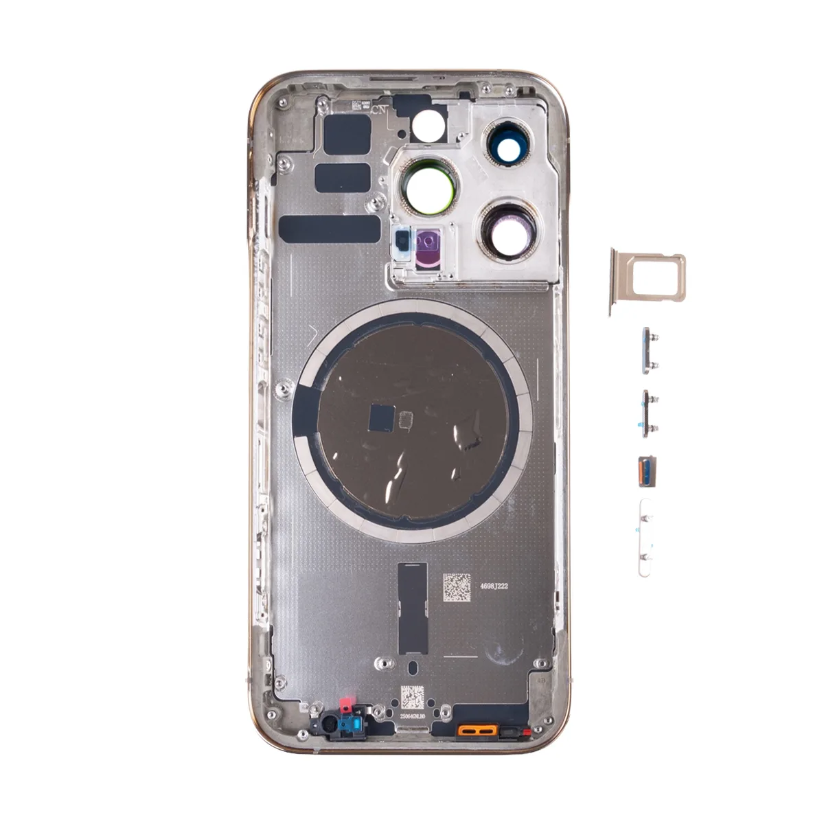 Корпус для iPhone 14 Pro (A2891) (1 Sim) Золото - Премиум