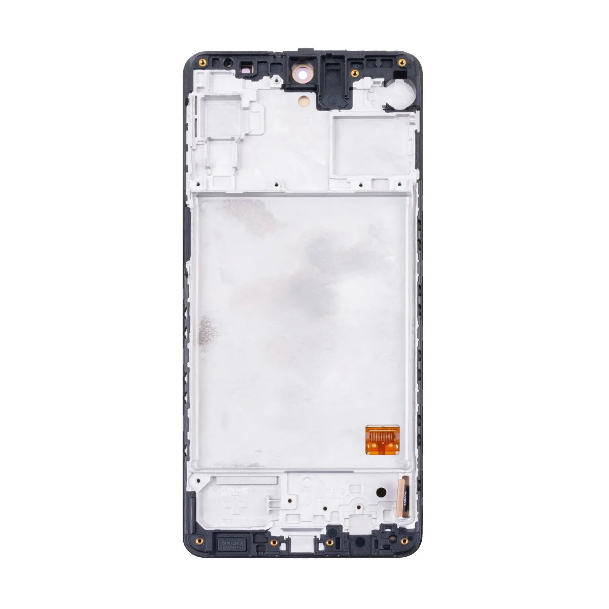 Дисплей для Samsung Galaxy M31s (M317F) модуль с рамкой Черный - (OLED) (Full Size)