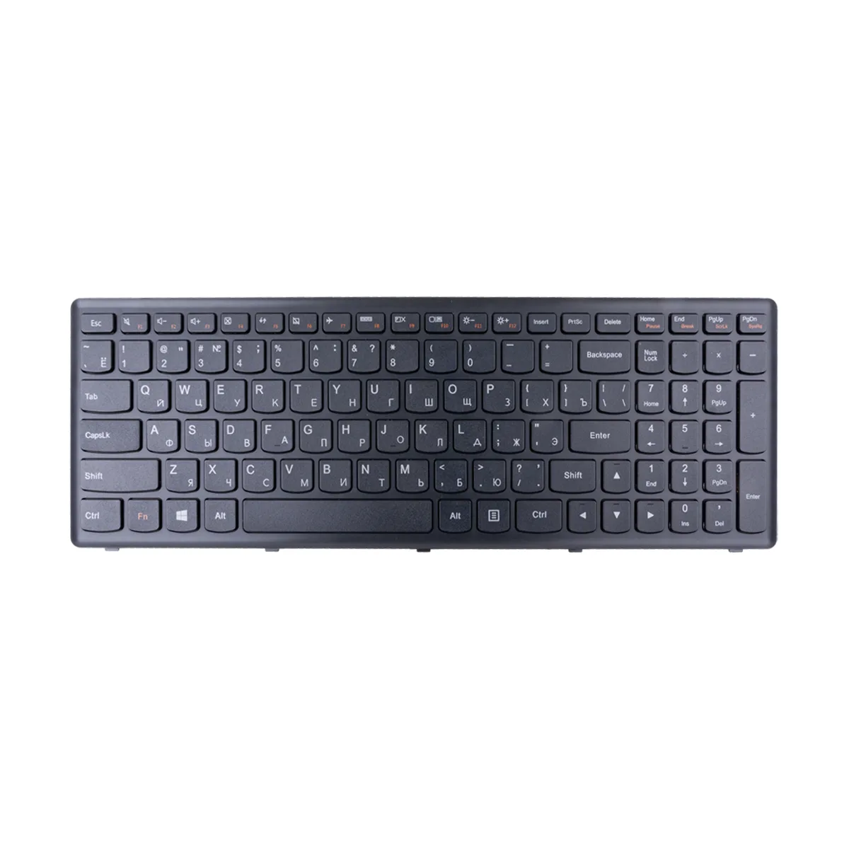 Клавиатура для ноутбука Lenovo IdeaPad Flex 15/G500S/G505A/G505G/G505S/S500/S510/S510p/Z510 (с рамко
