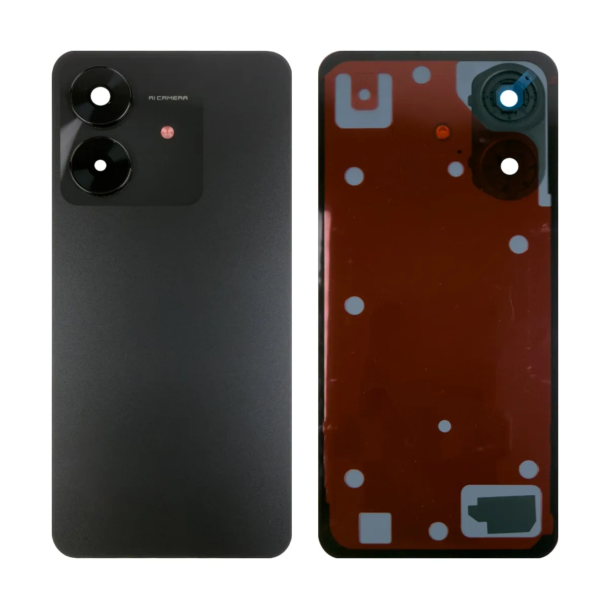 Задняя крышка для Realme Note 60x (RMX3938) Черный - Премиум