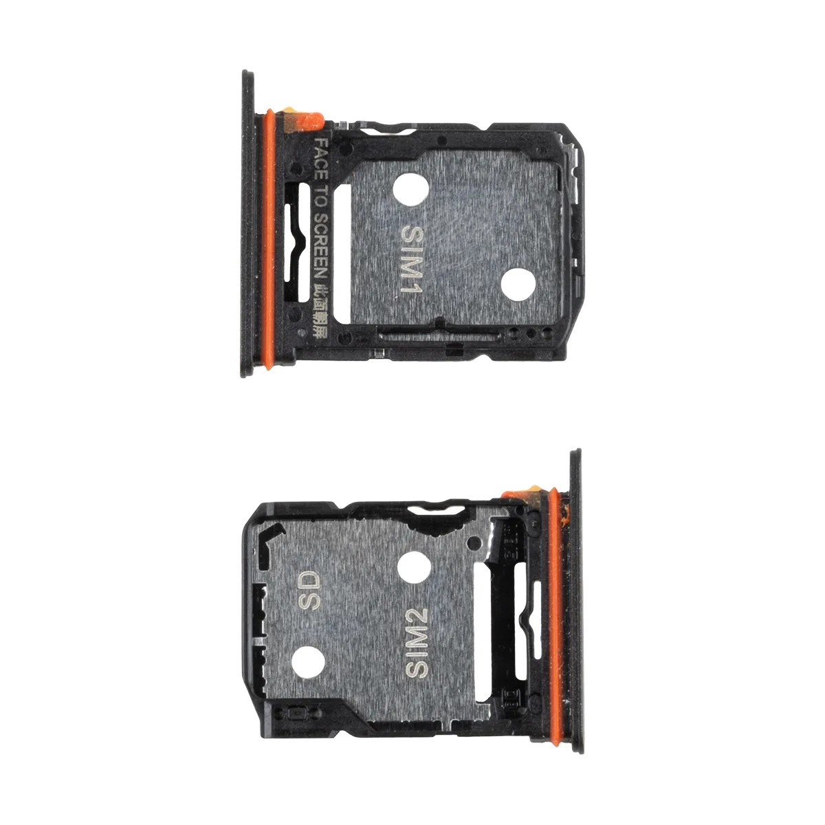 Держатель SIM для Xiaomi Redmi Note 15 4G (2510DRA23E/2510DRA23G) Черный