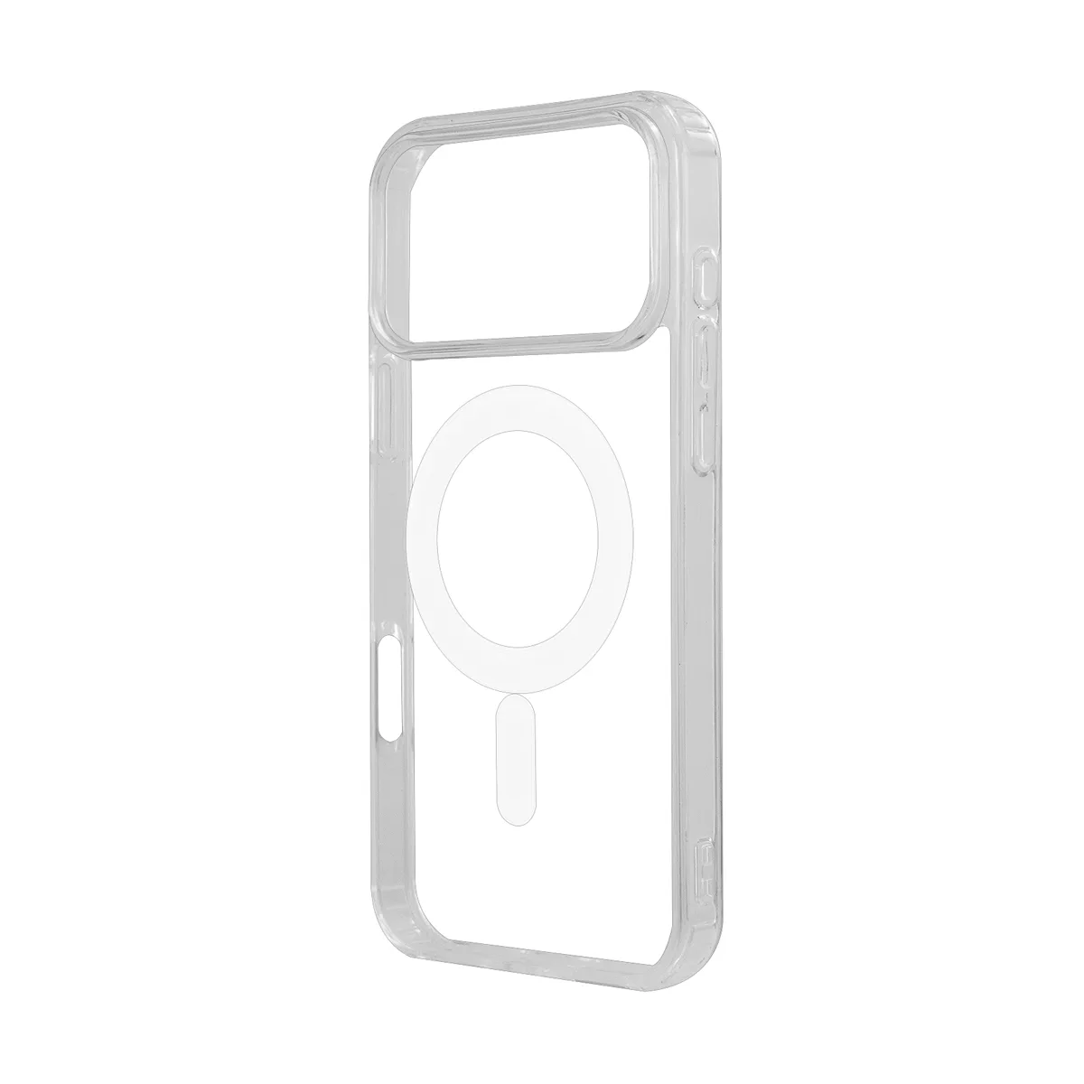 Чехол-накладка для iPhone 17 Pro Max (Magsafe, прозрачный)