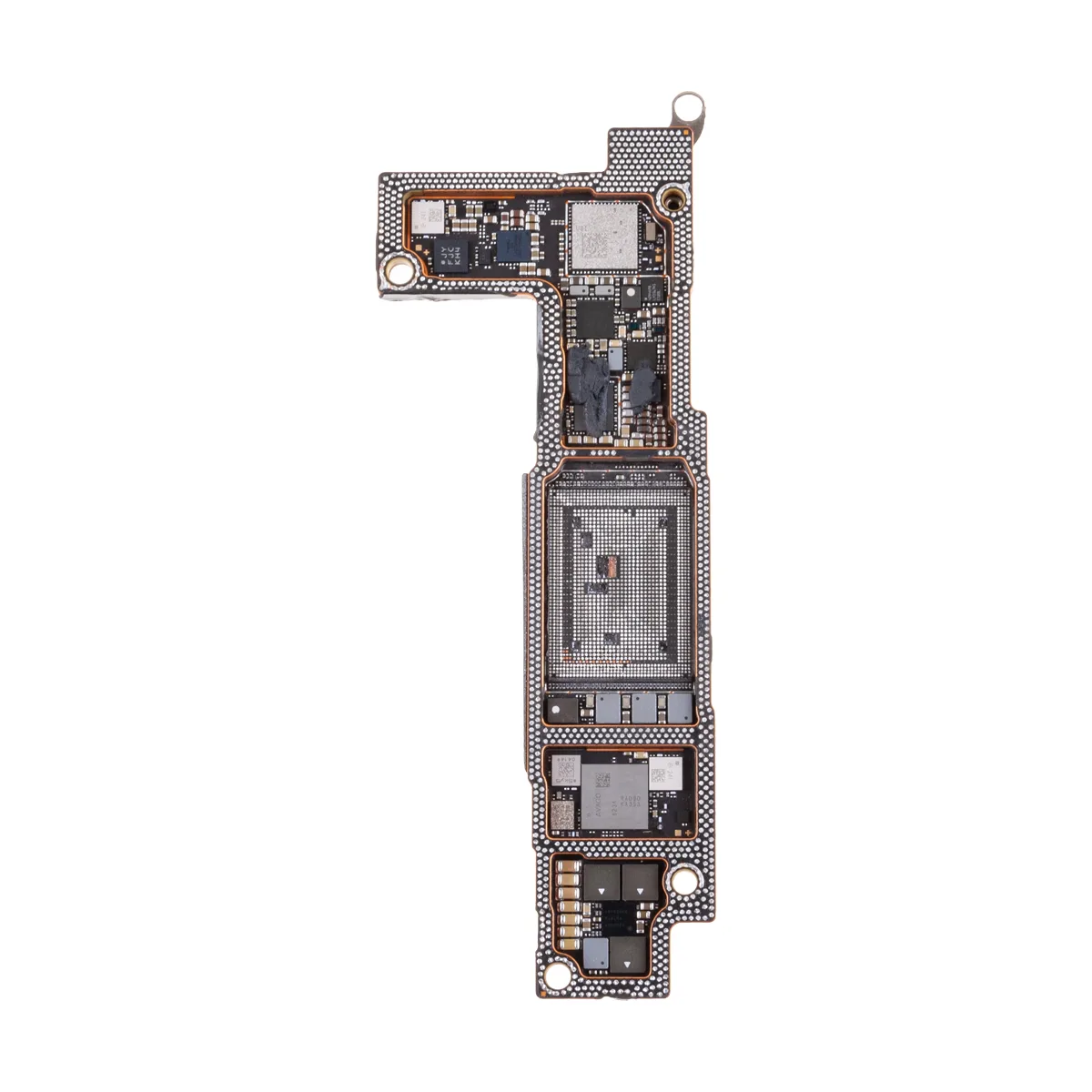 Материнская плата для iPhone 15/15 Plus (A3090/A3094) Sim+E-Sim без микросхем (Нижняя часть)