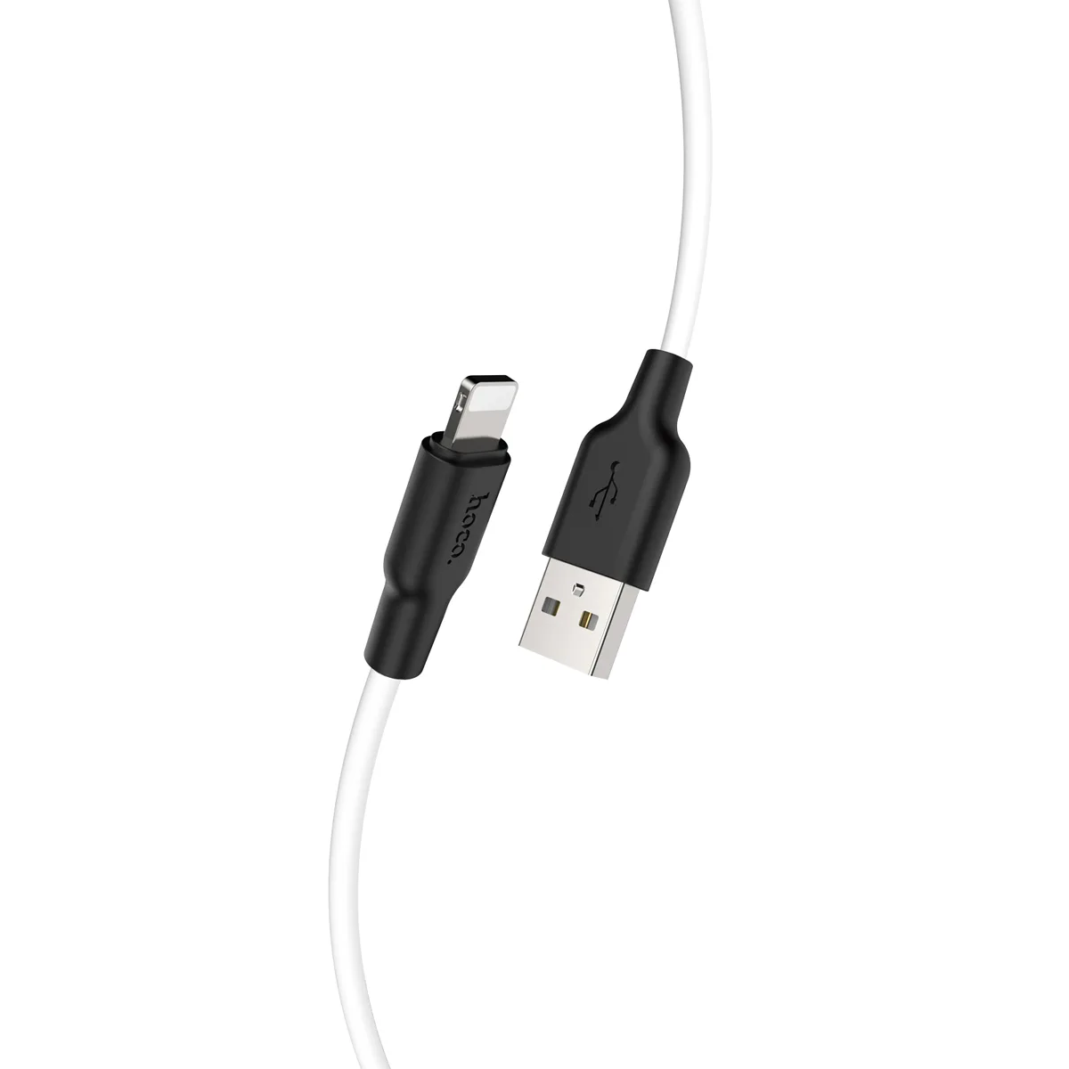 Кабель USB - Lightning Hoco X25 (2А) Белый