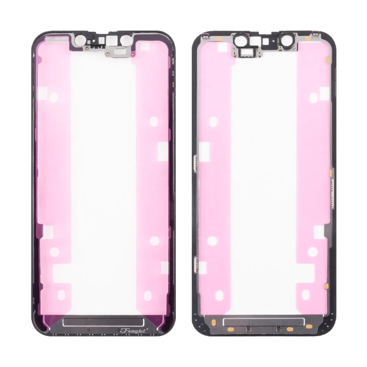 Рамка дисплея для iPhone 13 mini (A2630) Черный - OR (Feaglet)