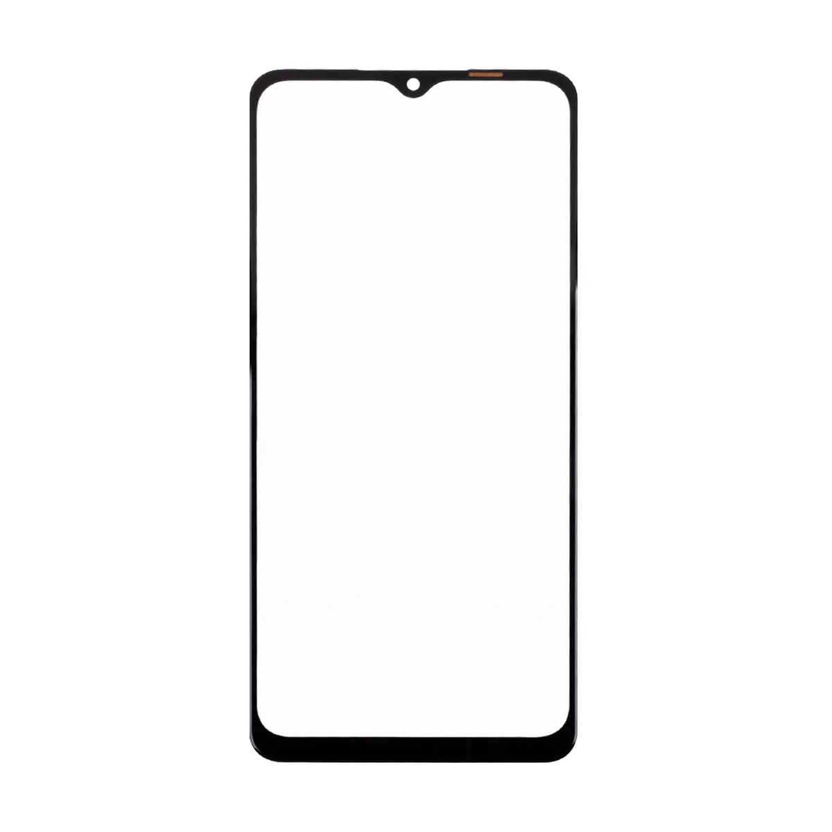 Стекло для переклейки Samsung Galaxy A12 (A125F) с OCA пленкой Черный - (Feaglet)