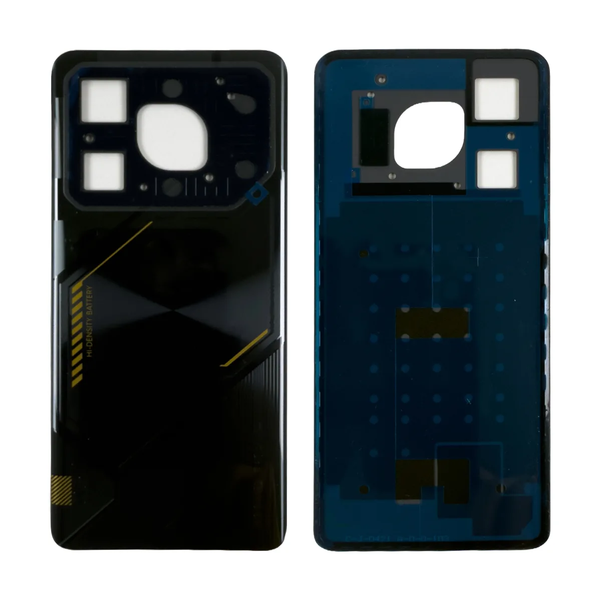 Задняя крышка для Tecno Pova 6 Neo (LI6) Черный - Премиум